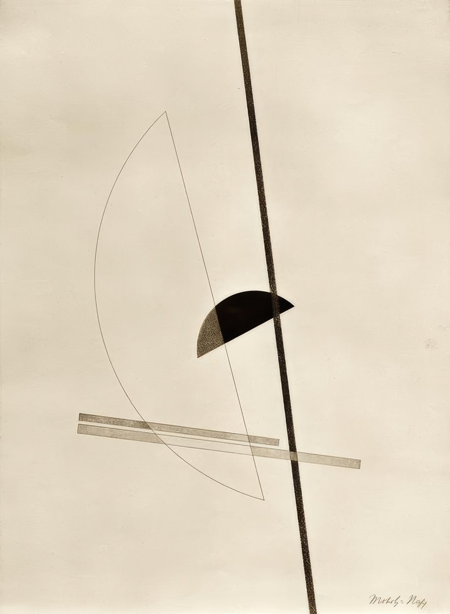 Konstrukce. 6. Složka Kestner od Laszlo Moholy Nagy