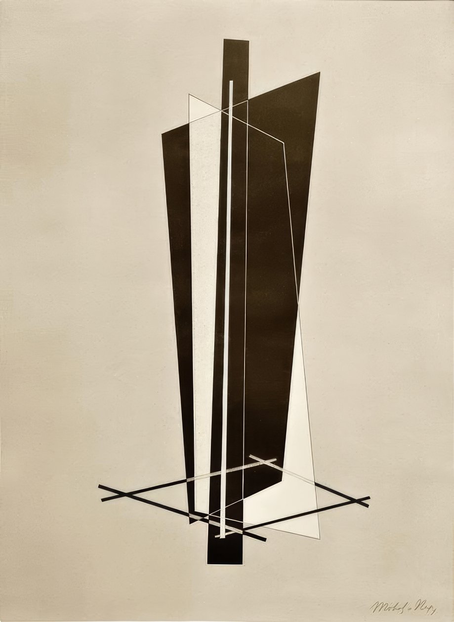 Konstrukce. 6. Složka Kestner od Laszlo Moholy Nagy