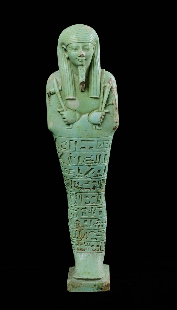 Šabti postava (fajáns) od Late Period Egyptian