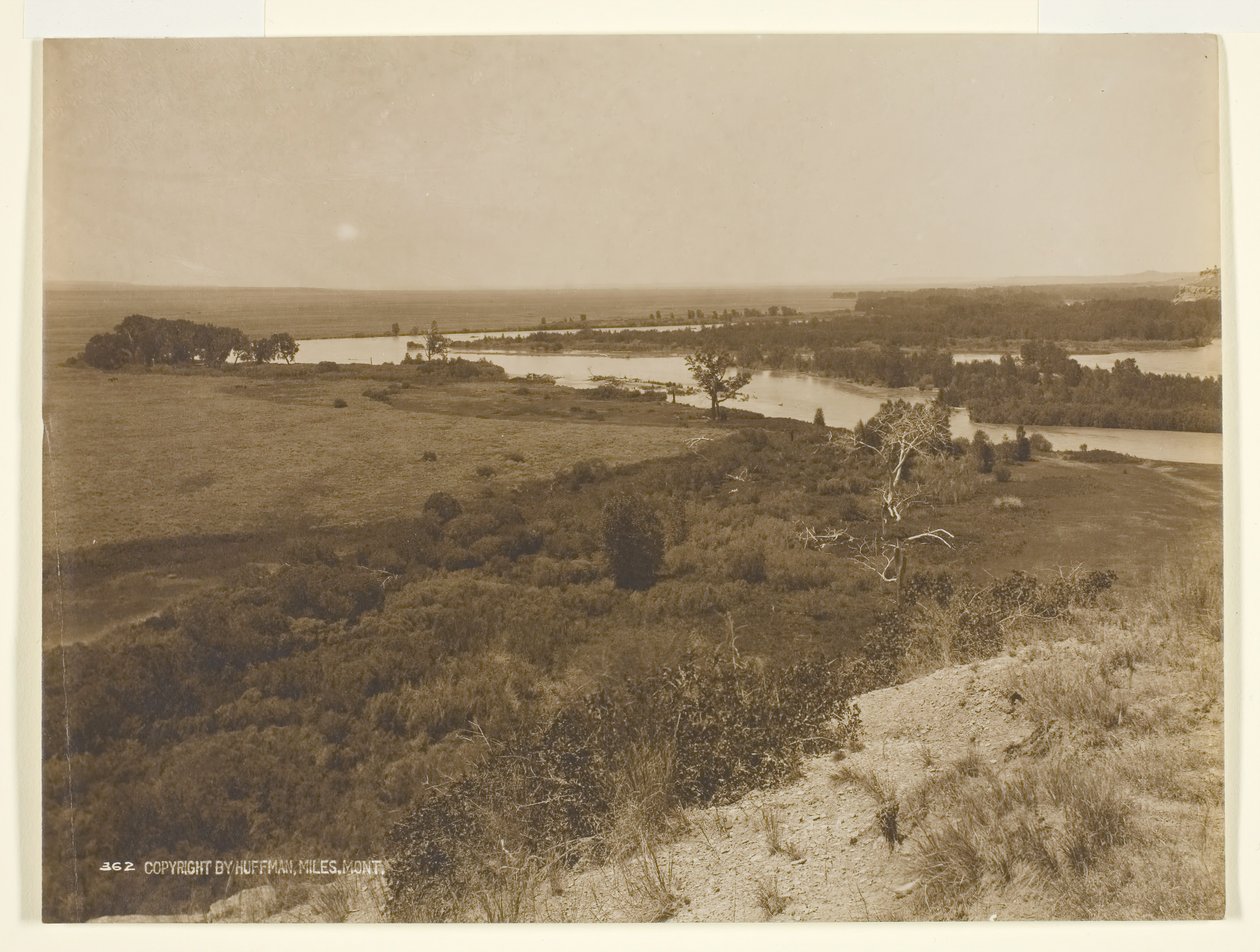 Yellowstone River, c. 1906. od Laton Alton Huffman