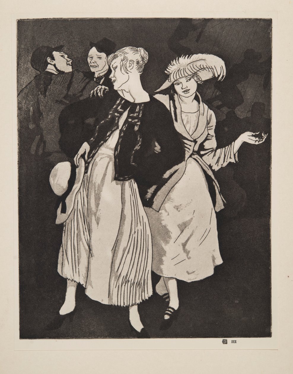 Svátek, hospoda 1924. od Laura Knight