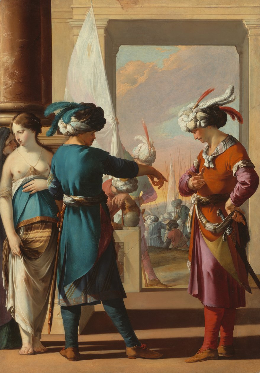 Panthea, Cyrus a Araspas, 163134. od Laurent de la Hyre