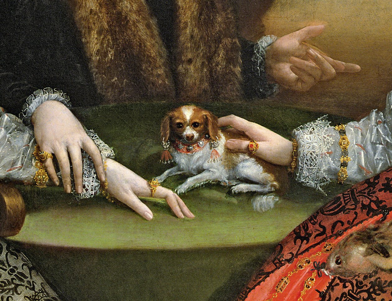 The Gozzadini Family (detail 253911) od Lavinia Fontana