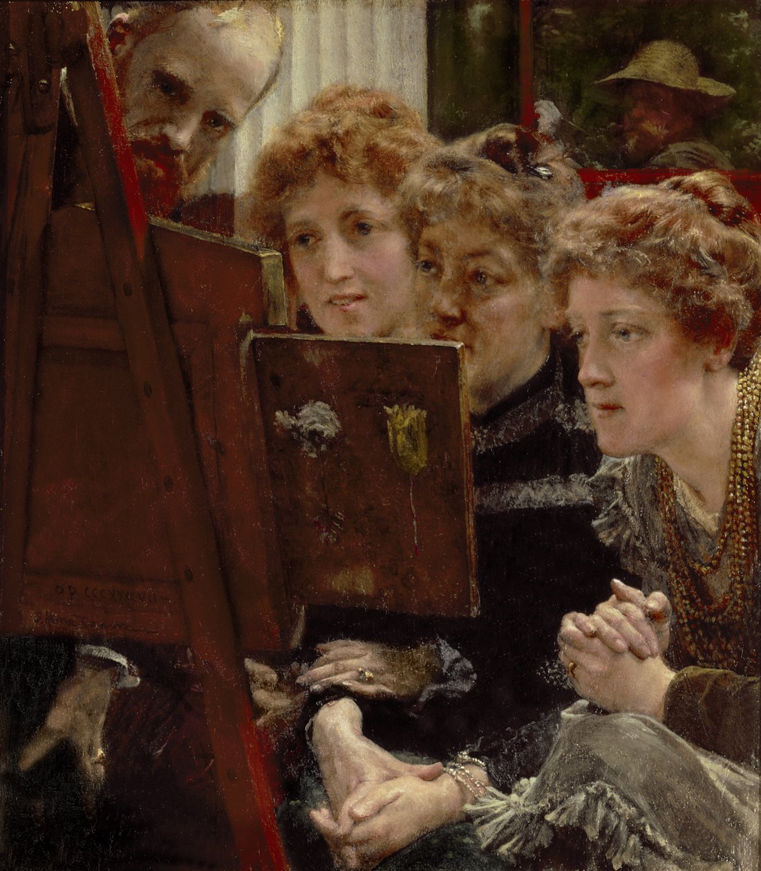 Rodinná skupina, 1896 od Lawrence Alma Tadema