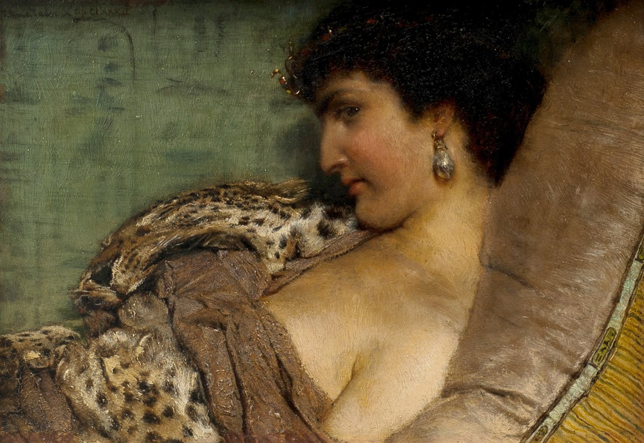 Kleopatra od Lawrence Alma Tadema