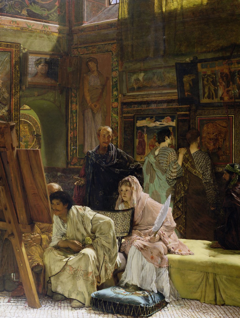 Obrazárna, 1874 od Lawrence Alma Tadema