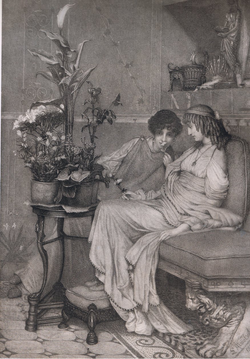 S důvěrou, Bibbys Annual od Lawrence (after) Alma Tadema
