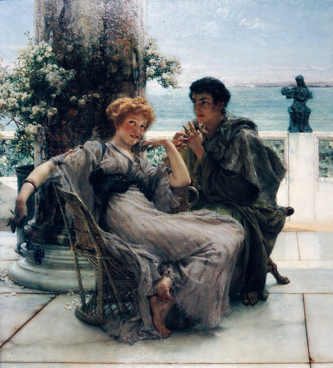 Námluvy (Návrh) od Lawrence Alma Tadema