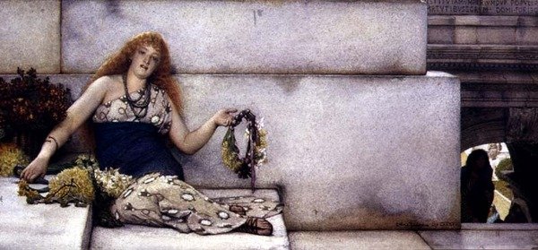 Na schodech Kapitolu od Lawrence Alma Tadema