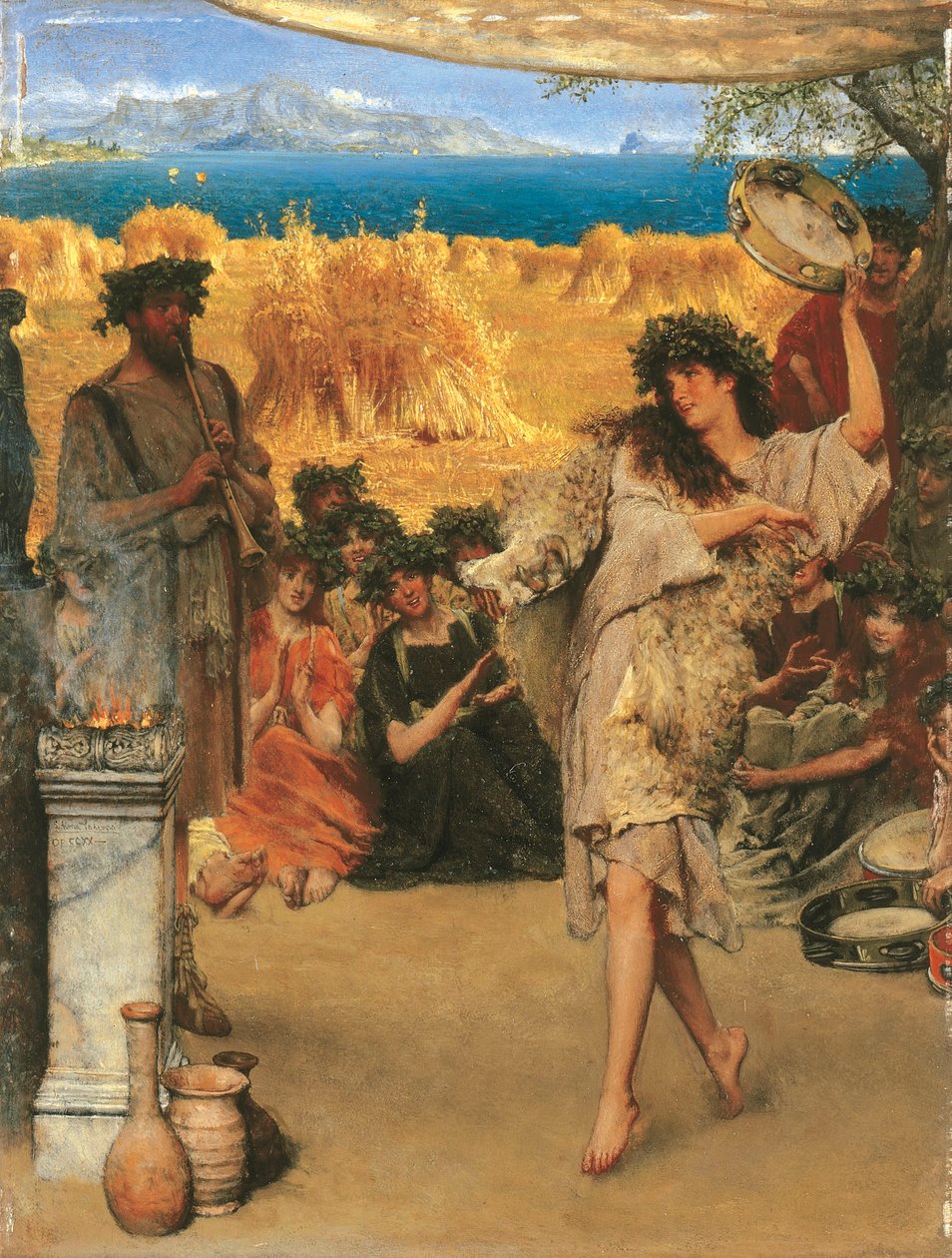 Dožínky, 1880 od Lawrence Alma Tadema
