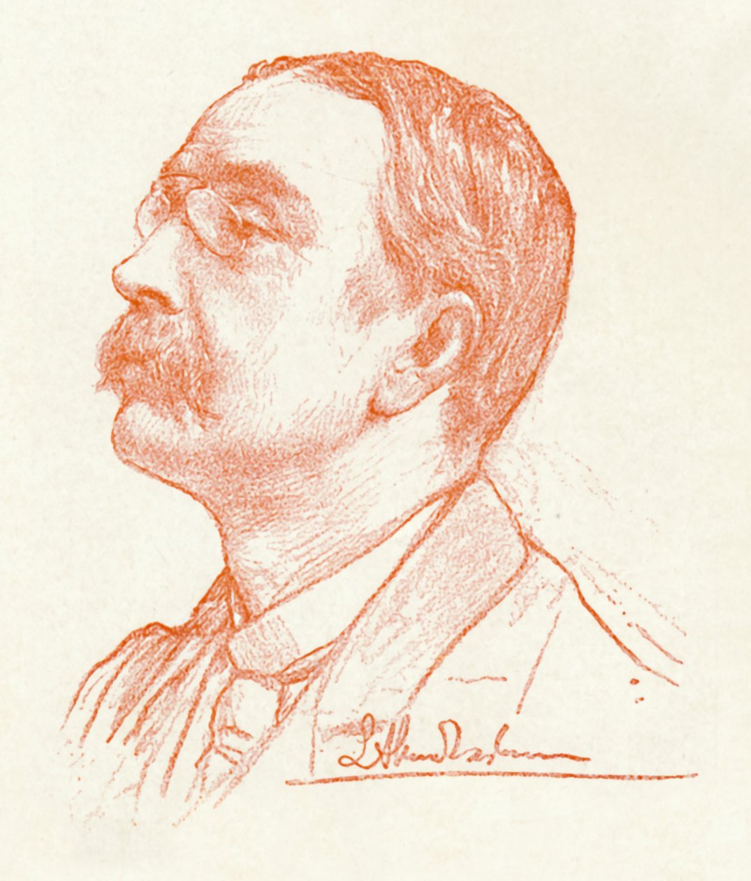 G. H. Boughton, R.A., 1896 od Lawrence Alma Tadema