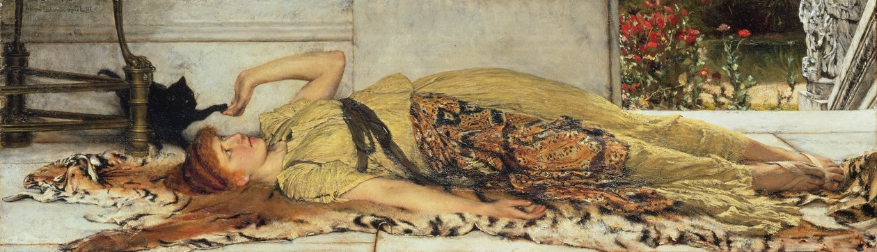 Play Garden, 1875 od Lawrence Alma Tadema
