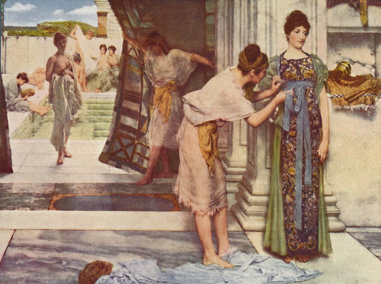 Frigidarium, 1890. od Lawrence Alma Tadema