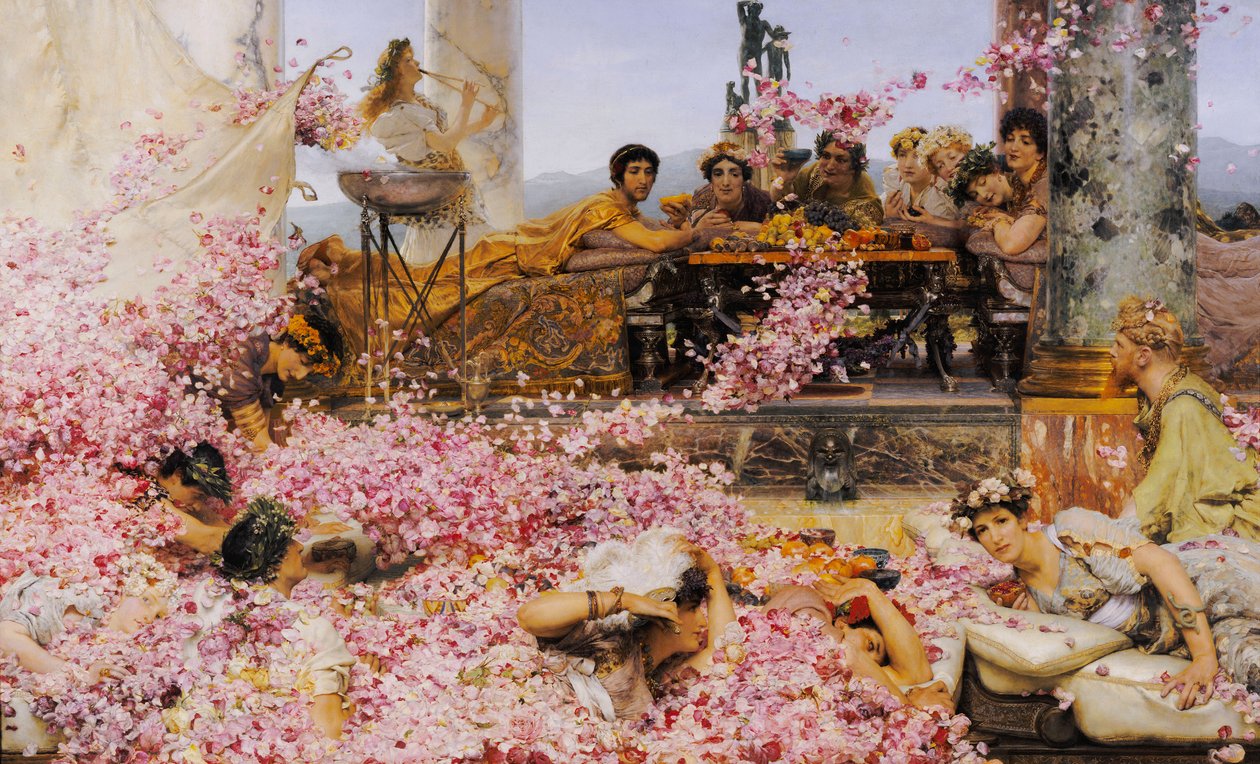 Růže z Heliogabalu od Lawrence Alma Tadema