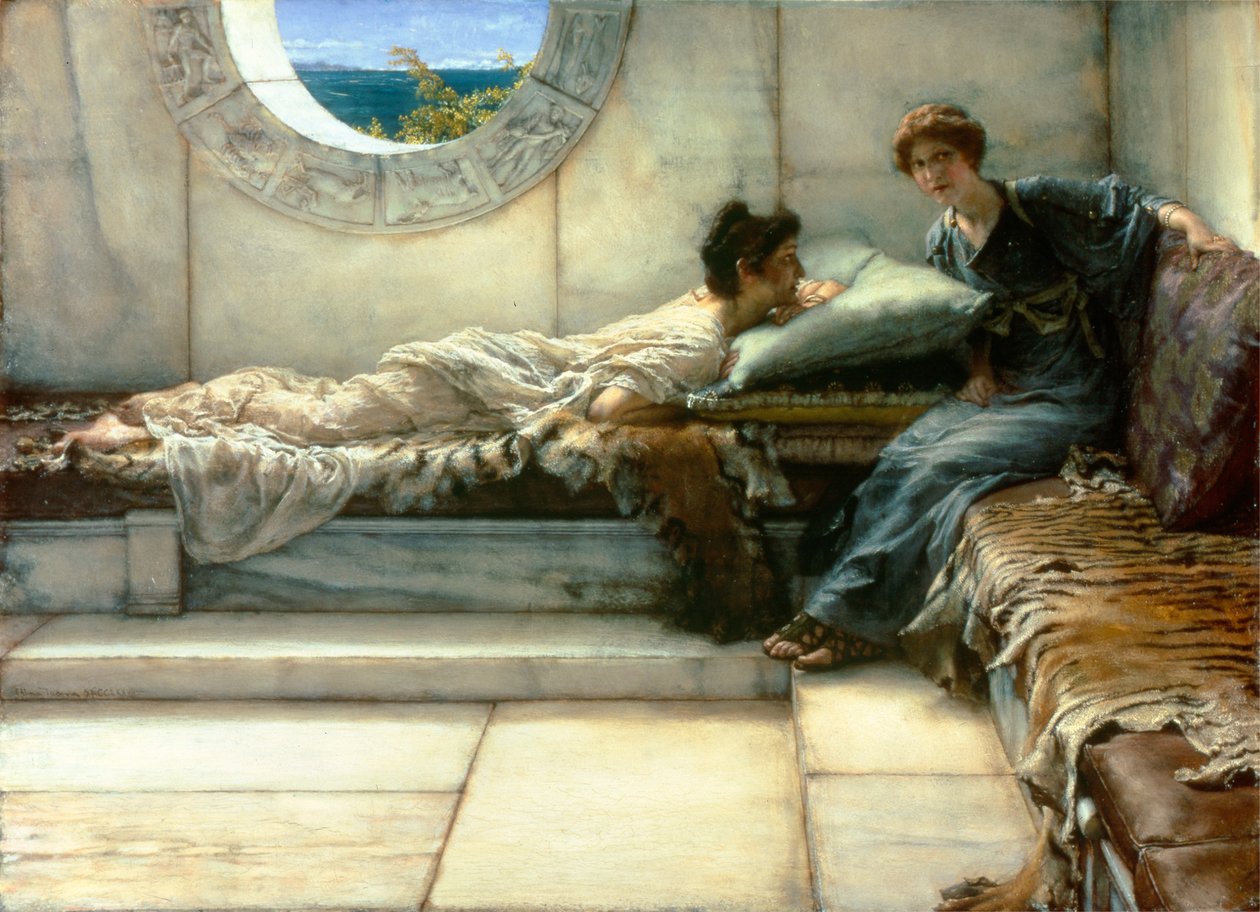 Tajemství od Lawrence Alma Tadema