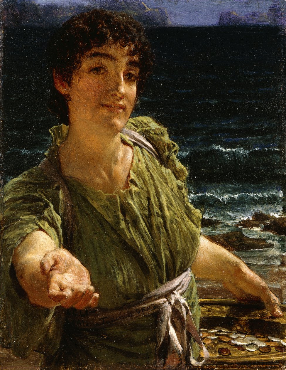 Malá tvář, 1883 od Lawrence Alma Tadema