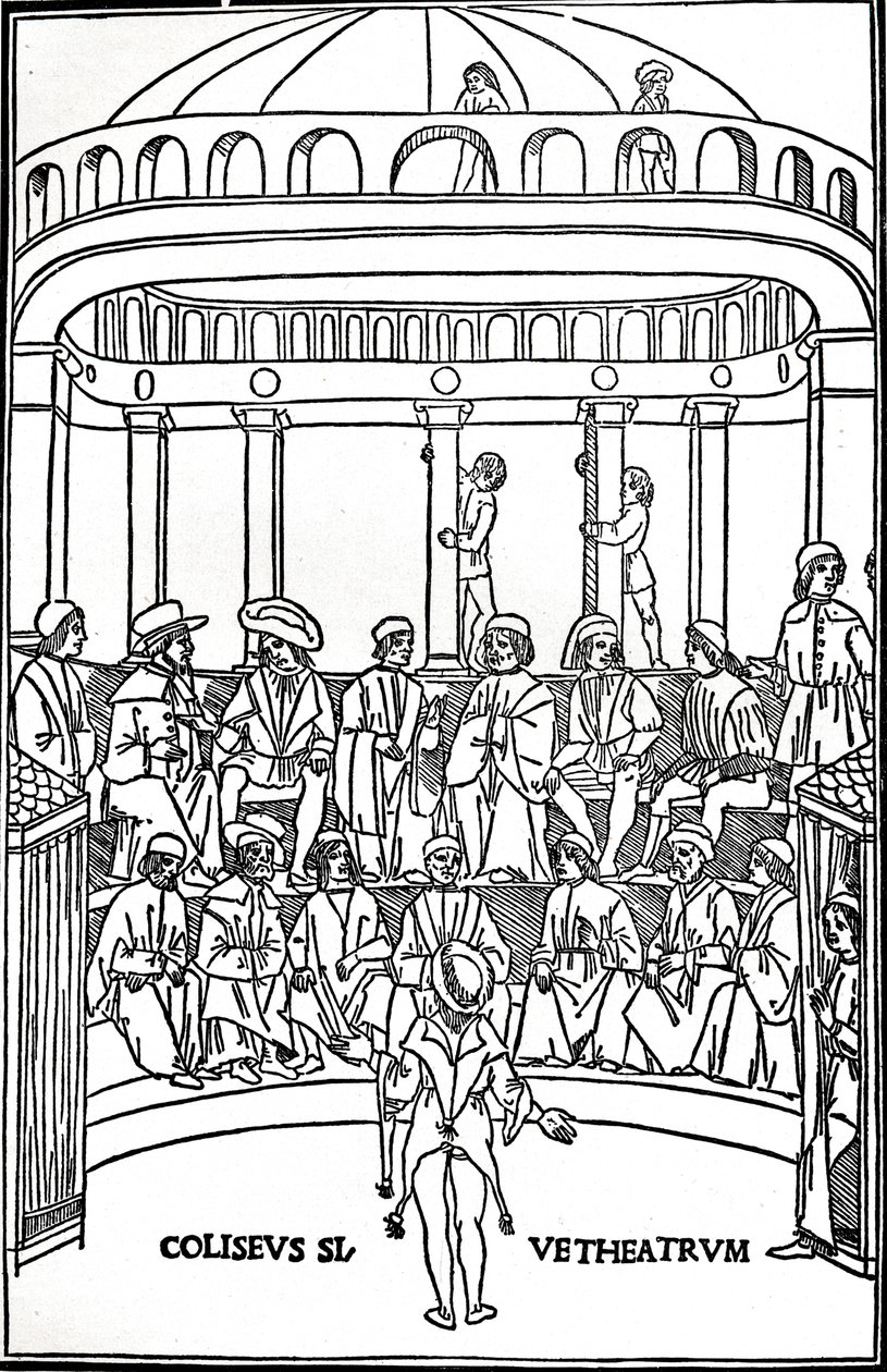 Plantus, komedie, c1511 od Lazarus de Soardi