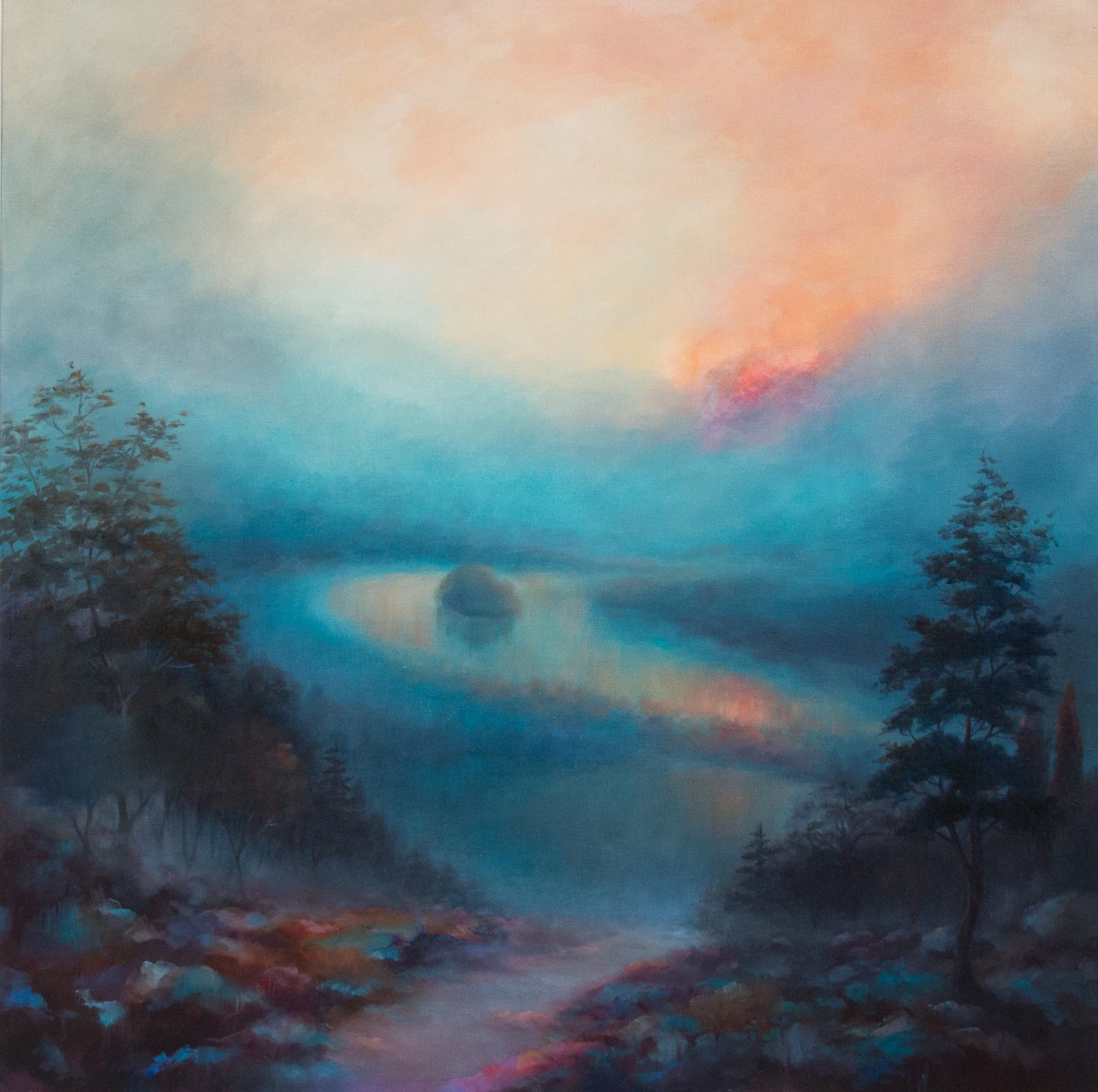 Misty Blue, 2017, od Lee Campbell