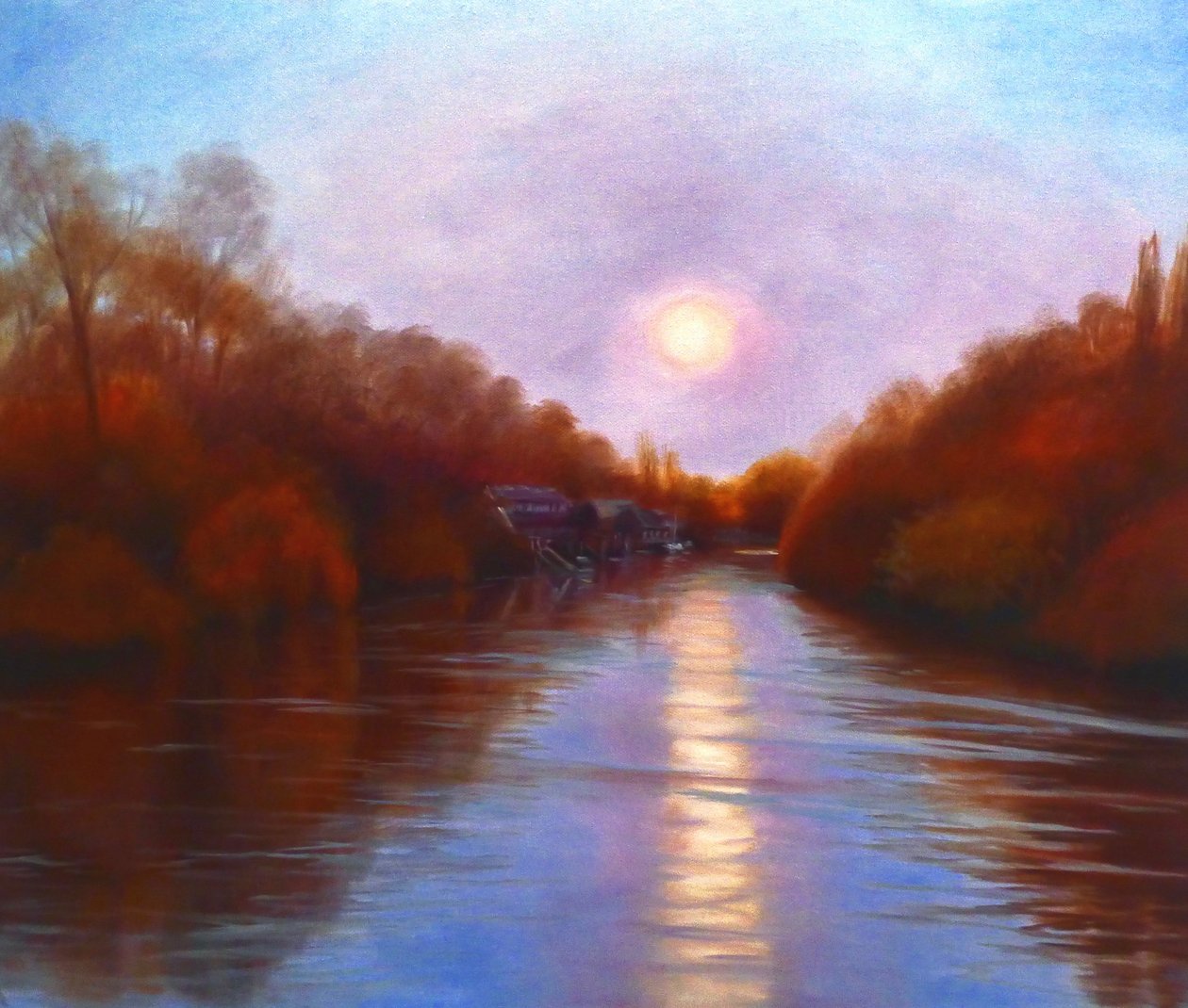 Odrazy ostrova Eel Pie, 2023 od Lee Campbell