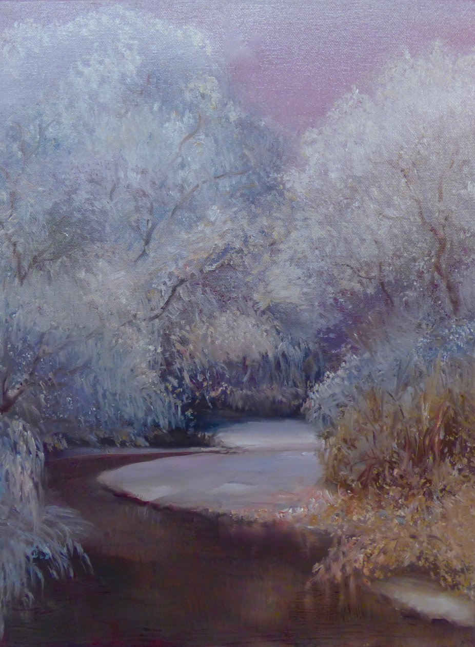 Frosting, 2019 (olej na plátně) od Lee Campbell