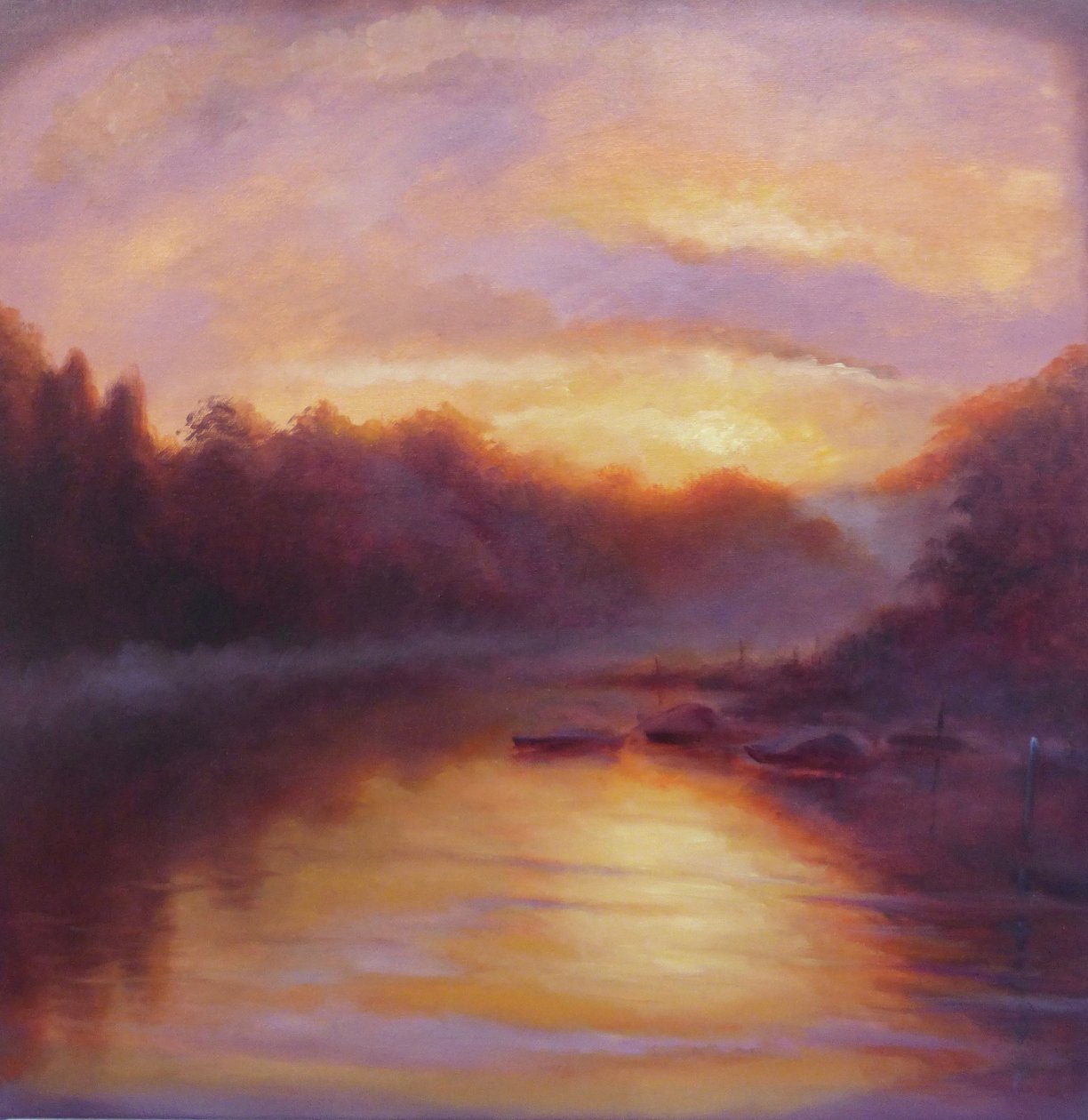 Golden Light, 2023, 2023 od Lee Campbell