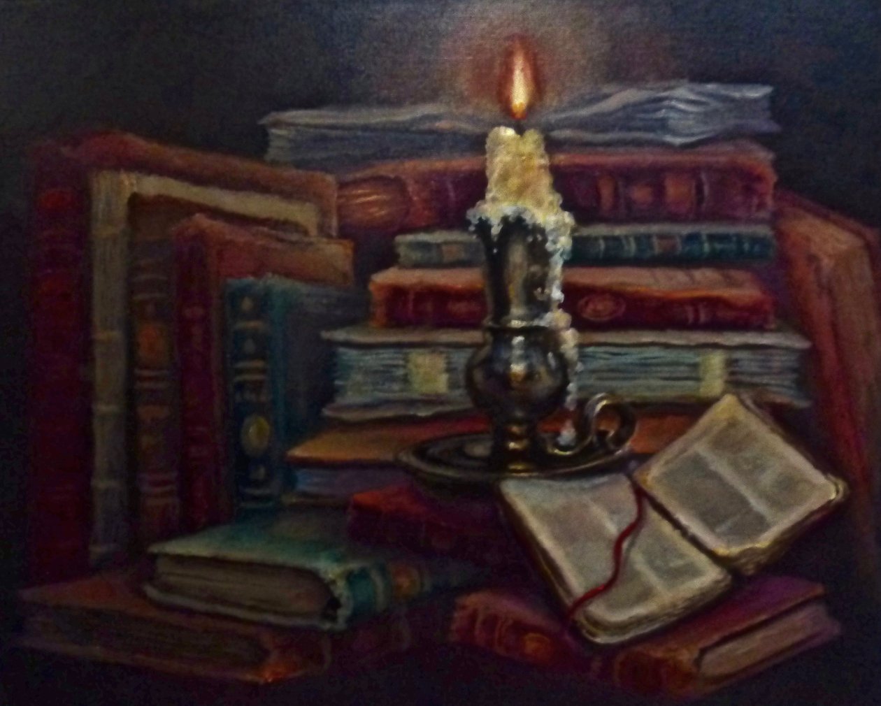 Lambent Seeker, 2024 (olej na plátně) od Lee Campbell