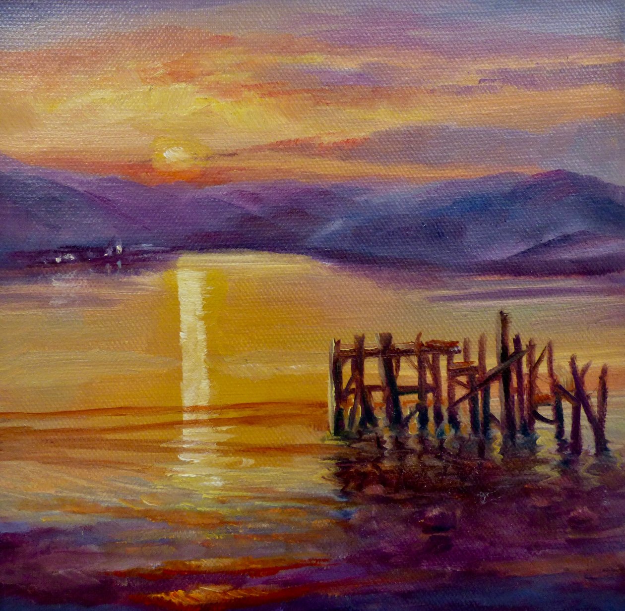Old Jetty, Isle of Bute, 2019 od Lee Campbell