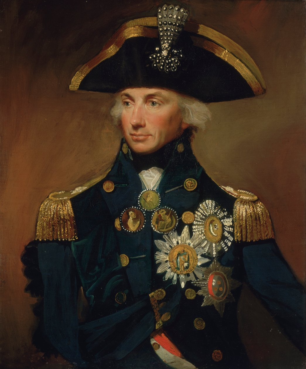 Kontradmirál Horatio Nelson od Lemuel Francis Abbott