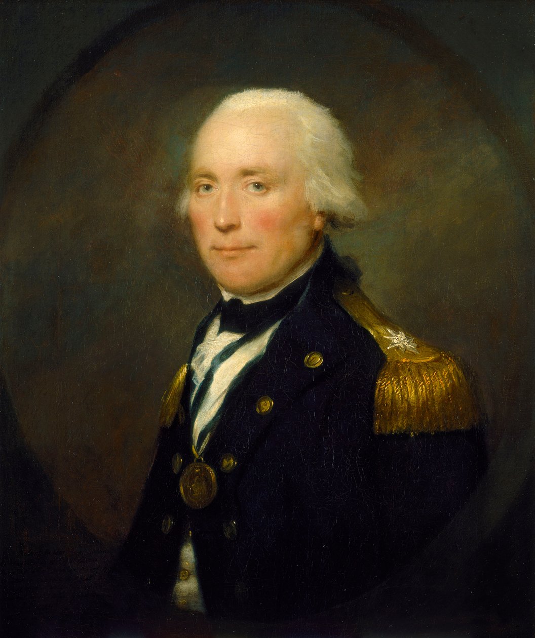 Kontradmirál sir Robert Calder (1745-1815) od Lemuel Francis Abbott