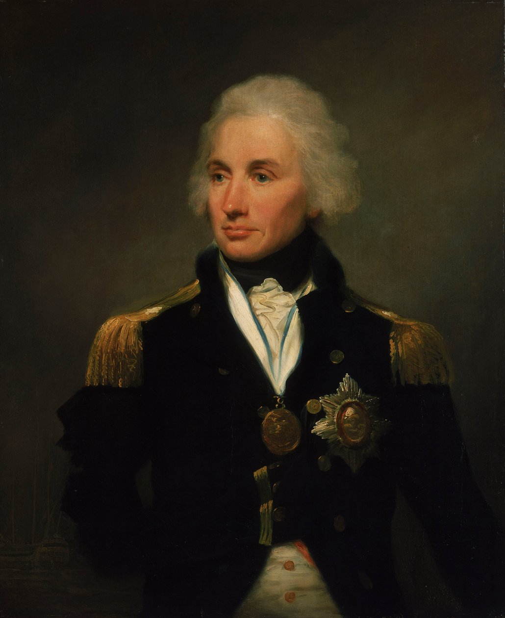 Viceadmirál Horatio Nelson od Lemuel Francis Abbott