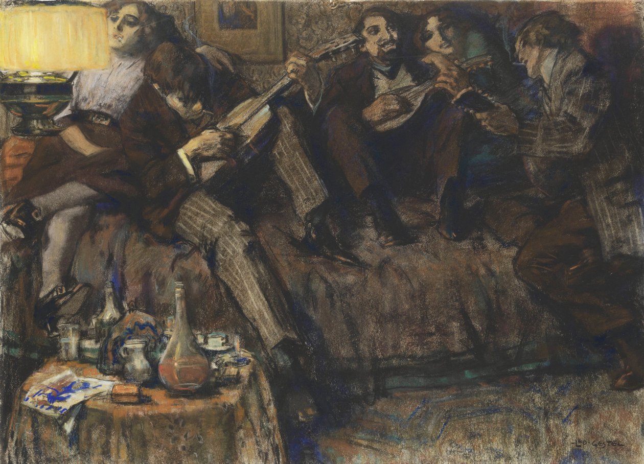 Boheme, kolem roku 1910 od Leo Gestel