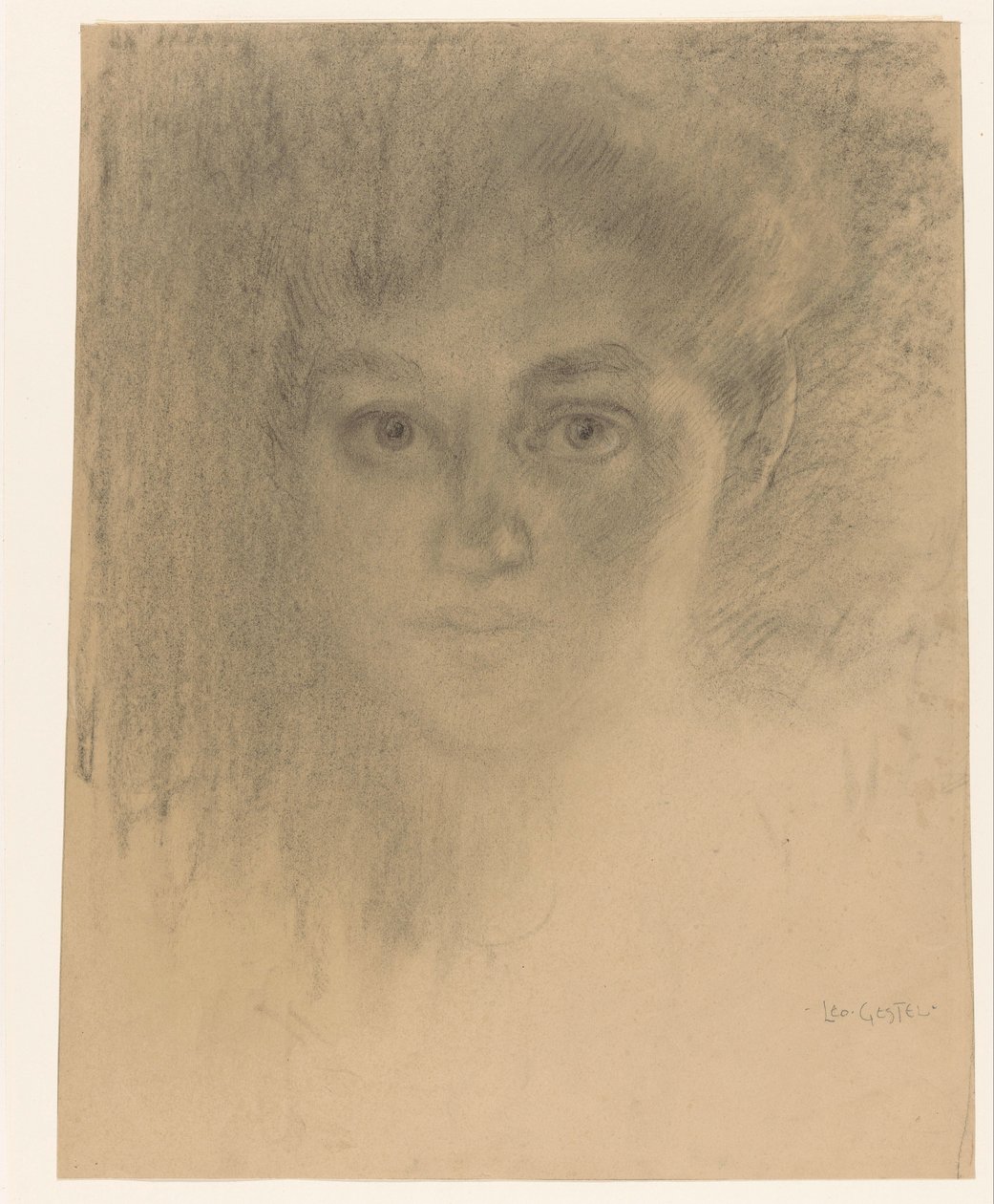 Tvář ženy od Leo Gestel (signed by artist)