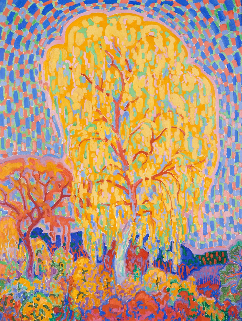 Podzimní strom od Leo Gestel