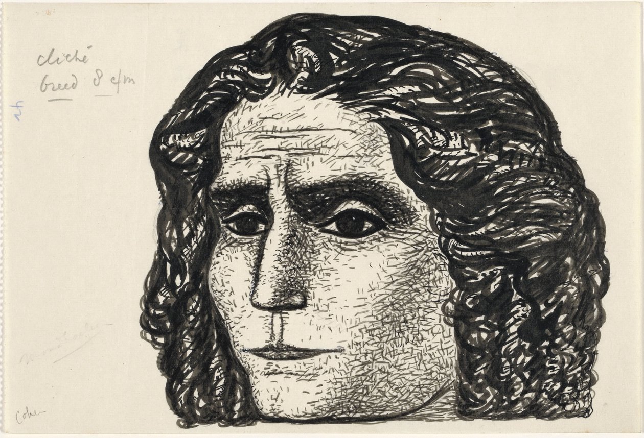Portrét Jean Jaures od Leo Gestel