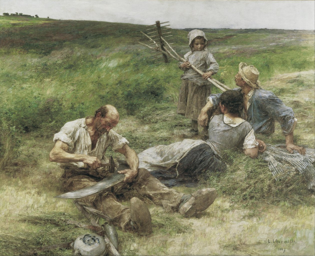 Senoseč od Leon Augustin Lhermitte