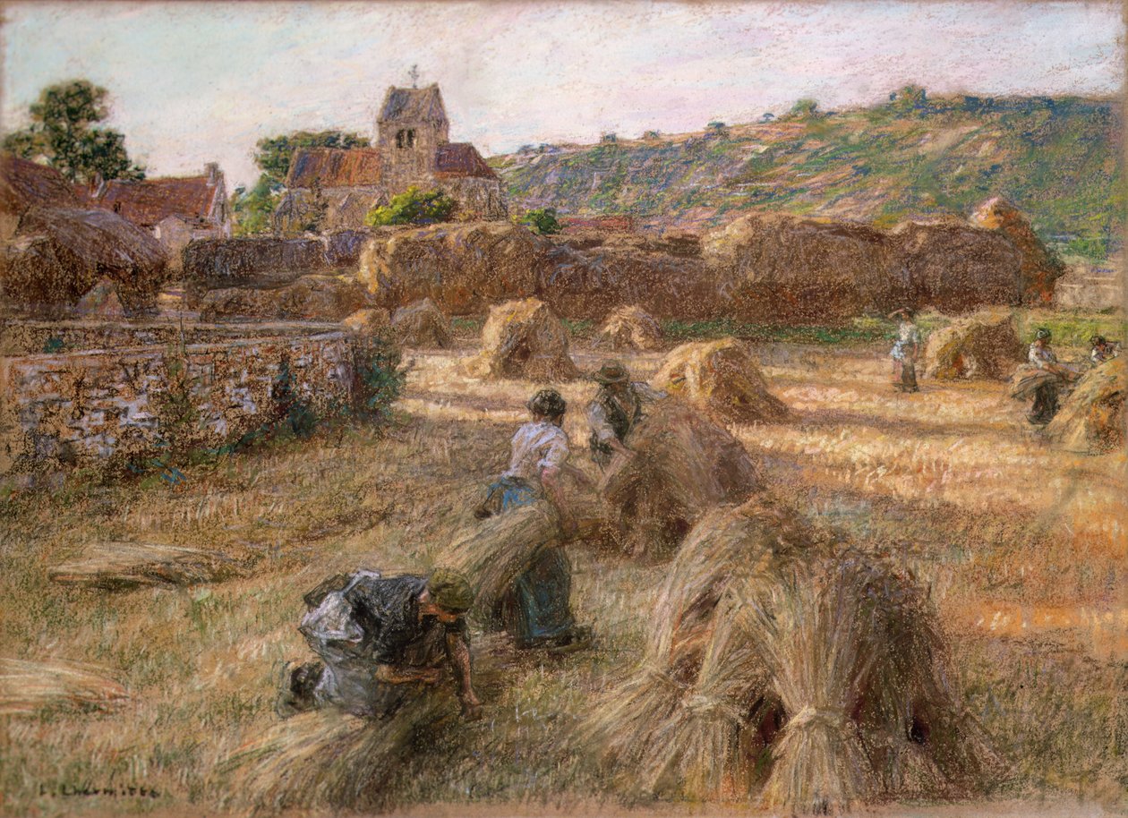 The Sheaf Binders, 1897 od Leon Augustin Lhermitte