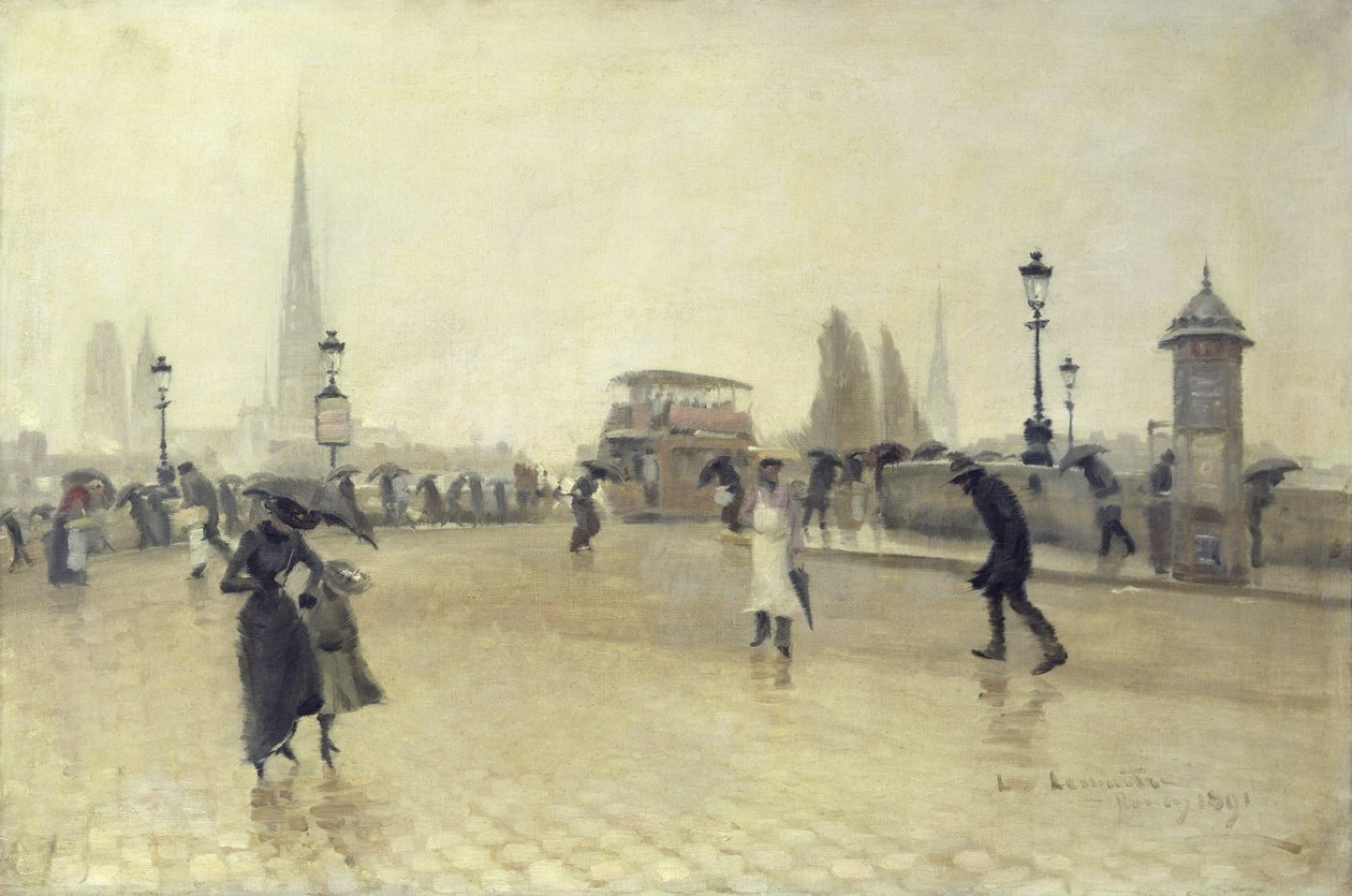 Pont Corneille, Rouen, 1891 od Léon Jules Lemaître