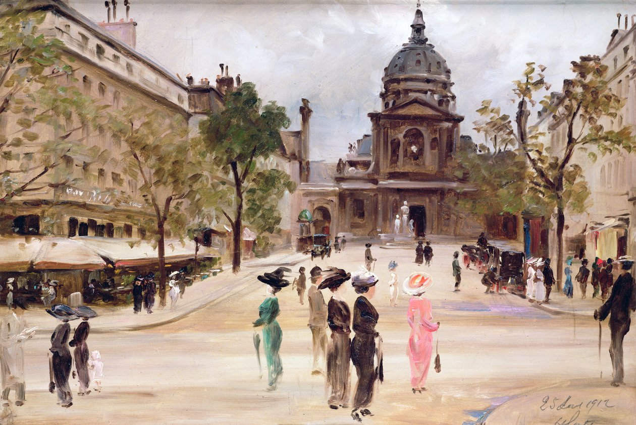 Sorbonna, Paříž, 1912 od Leon Marie Coutil