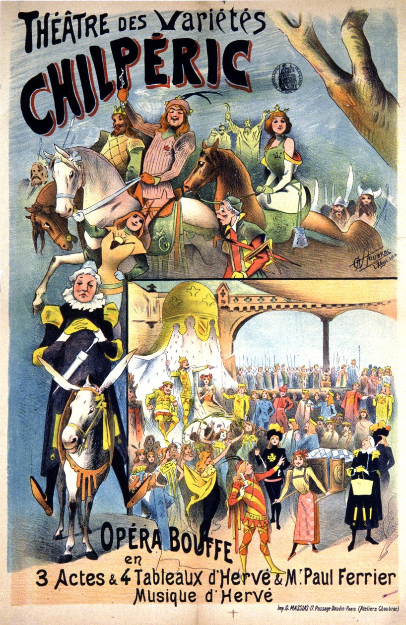 Chilperic, operette d