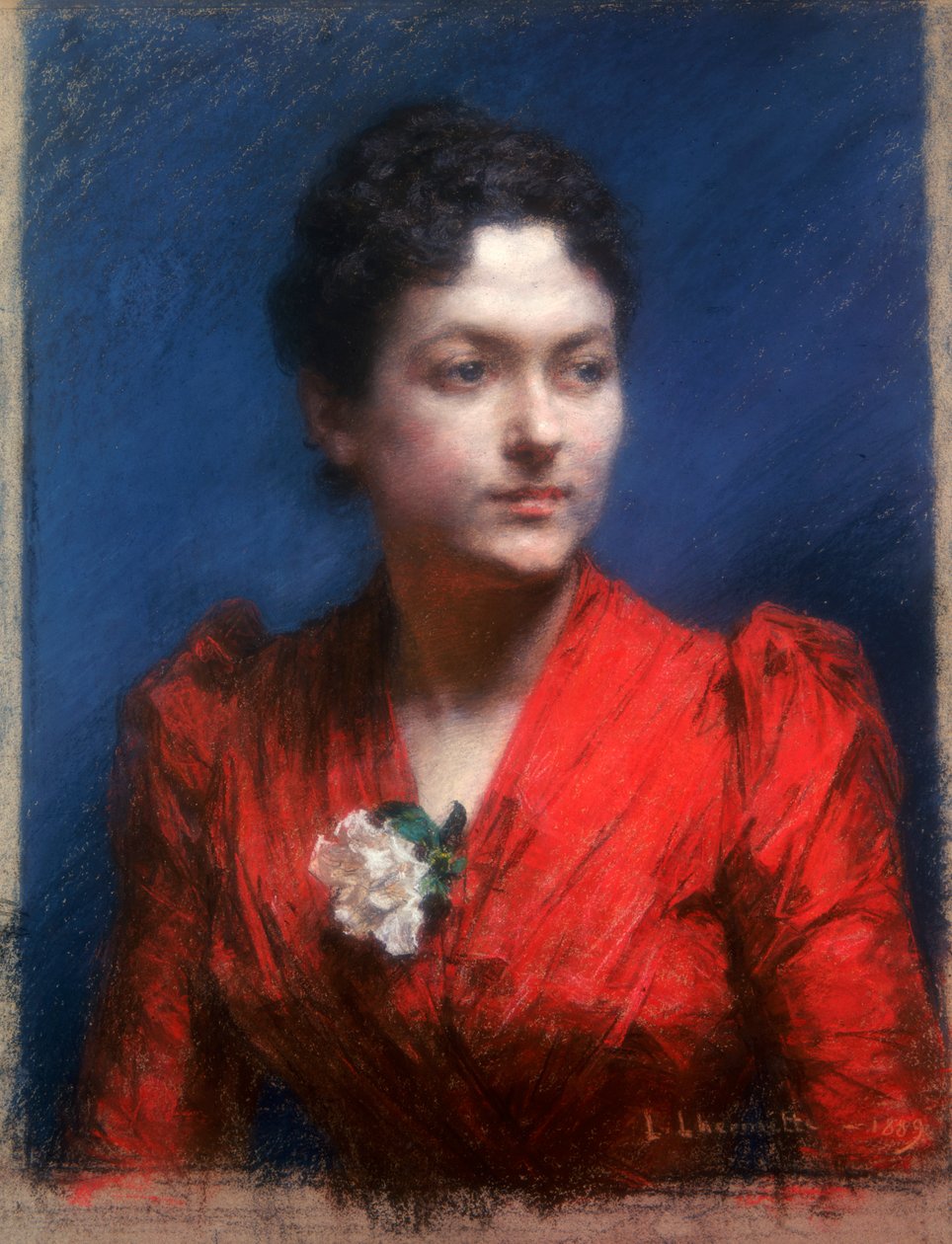 Madame Lambert, 1889 od Leon Augustin Lhermitte