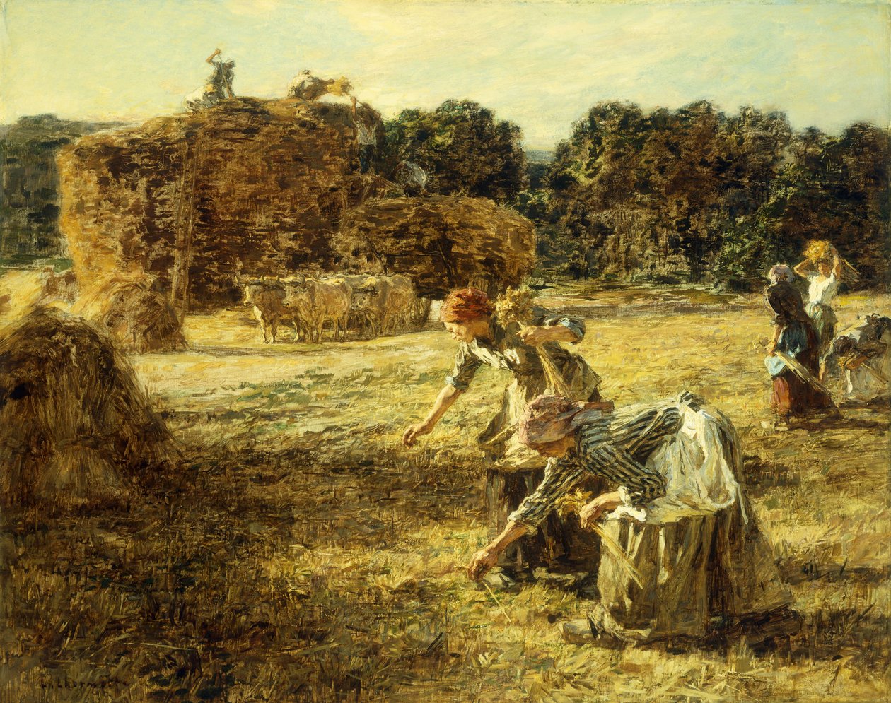 The Gleaners od Leon Augustin Lhermitte