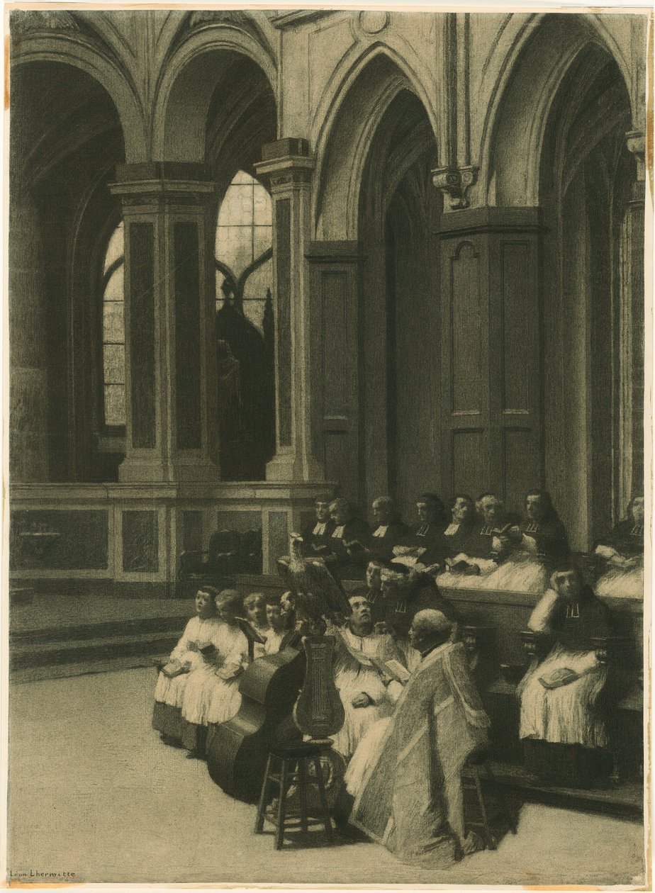 Řečnický pult od Leon Augustin Lhermitte
