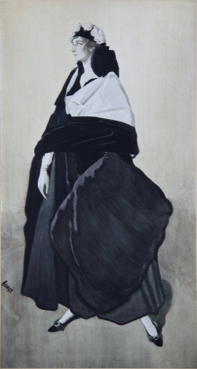 Portrét Idy Rubinsteinové od Leon Bakst