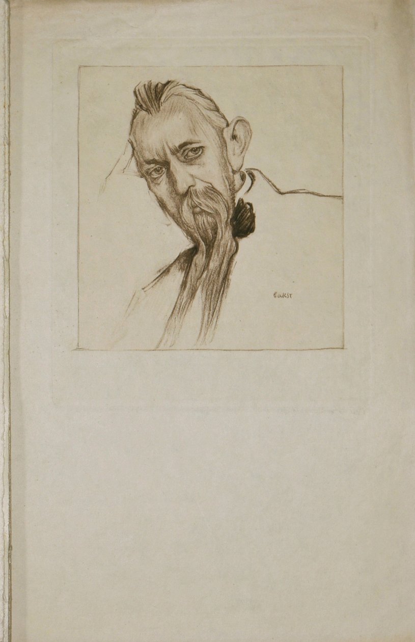 Portrét Sebastiena Voirola 1870-1930, 1913. od Leon Bakst