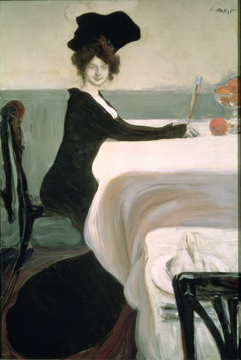 Večeře od Leon Bakst