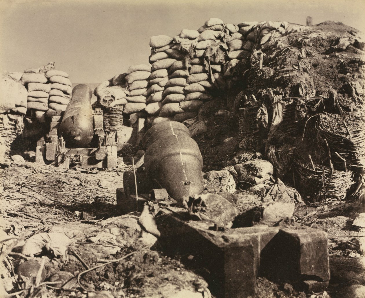 Baterie, Malakoff, 1855. od Leon Eugéne Méhédin