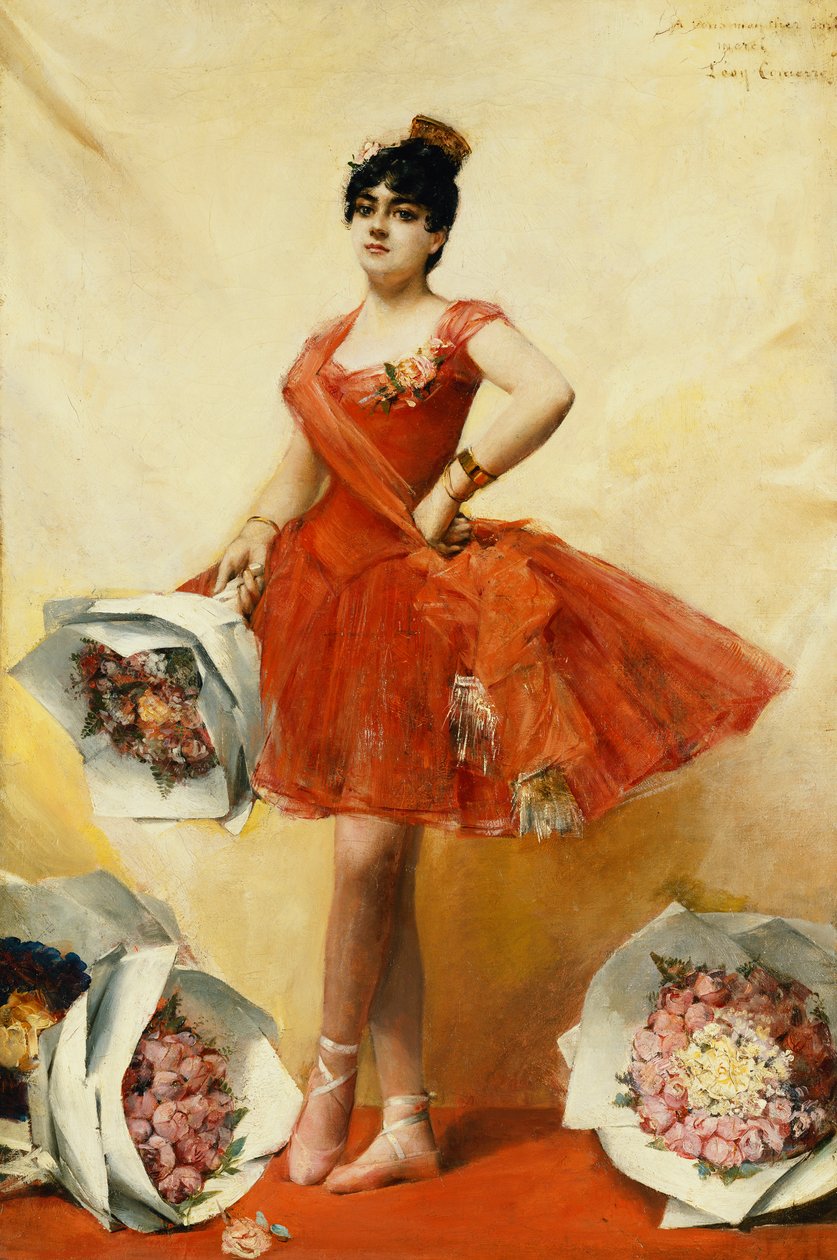 Baletní tanečnice, od Leon Francois Comerre