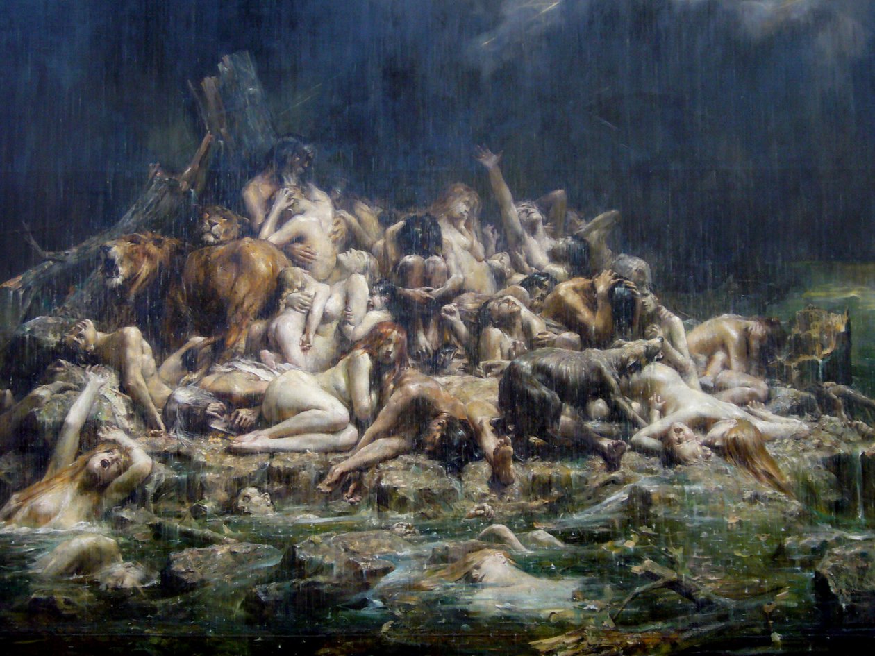 Potopa od Leon Francois Comerre
