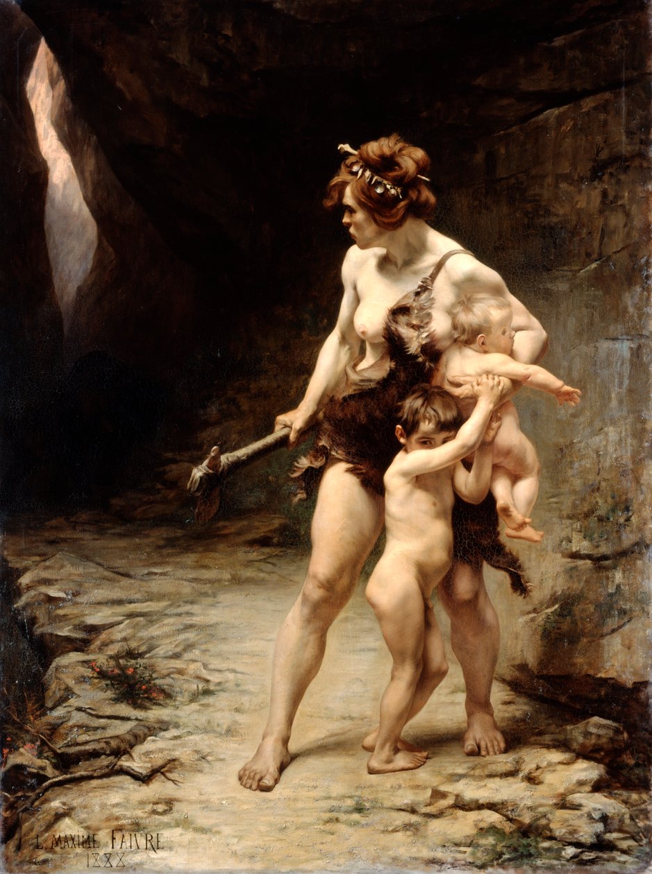 Dvě matky Dvě matky, 1888 od Leon Maxime Faivre