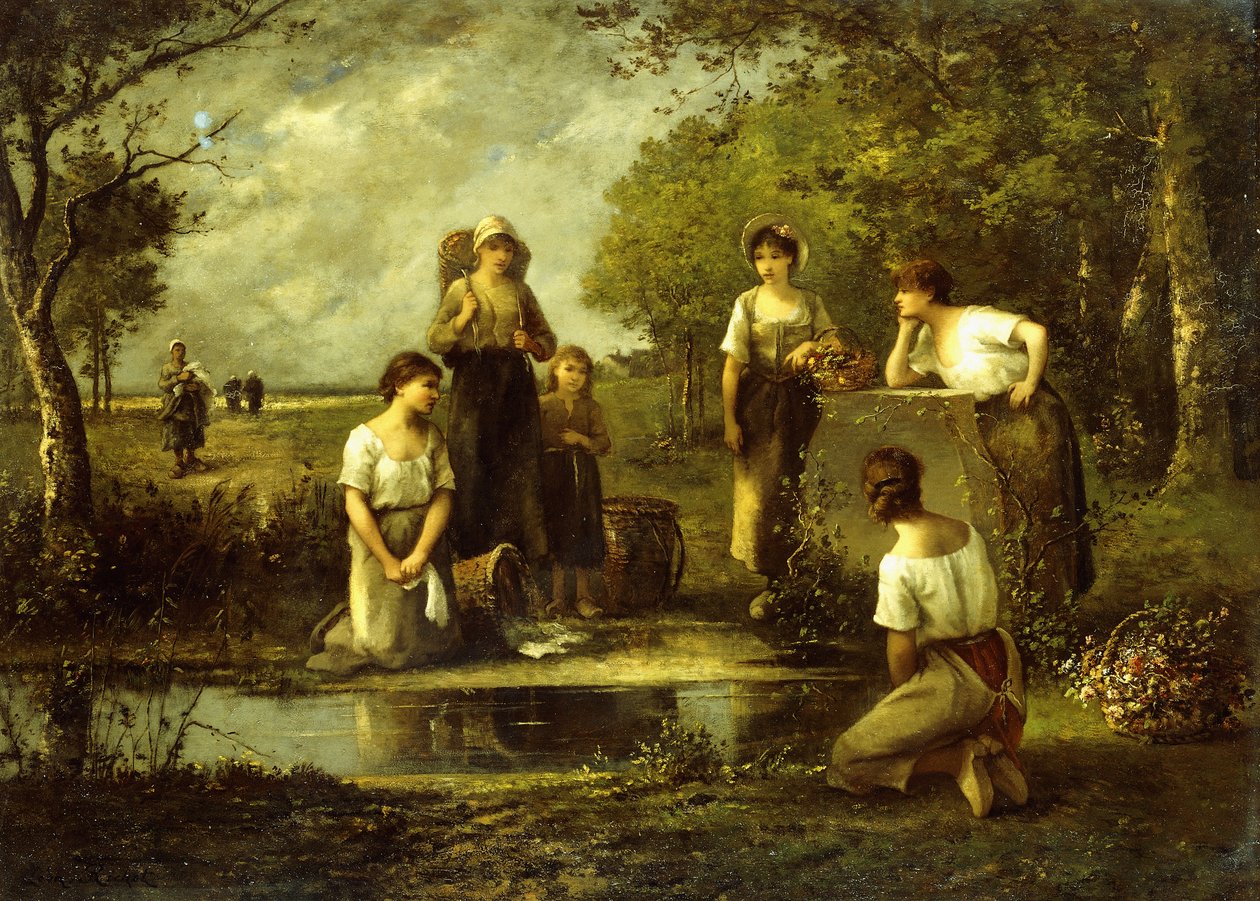 pradleny, od Leon Richet